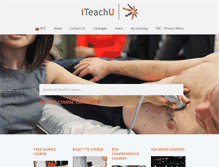 Tablet Screenshot of iteachu.com